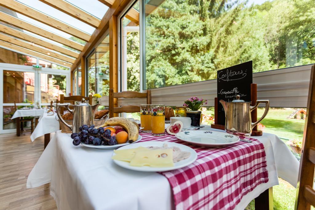 Logis Hotel Restaurant De La Poste Et Spa De Montagne Le Bonhomme Zewnętrze zdjęcie